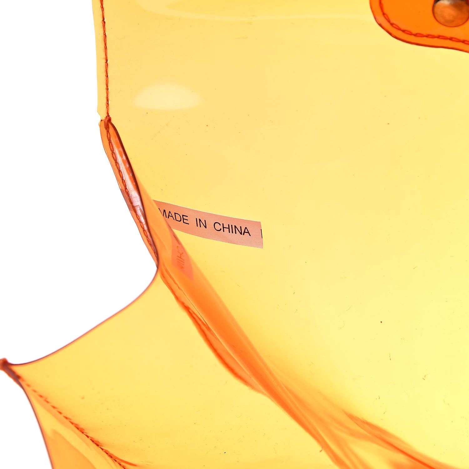 Hermes Vinyl Souvenir De L'Exposition Kelly Orange 10 of 10