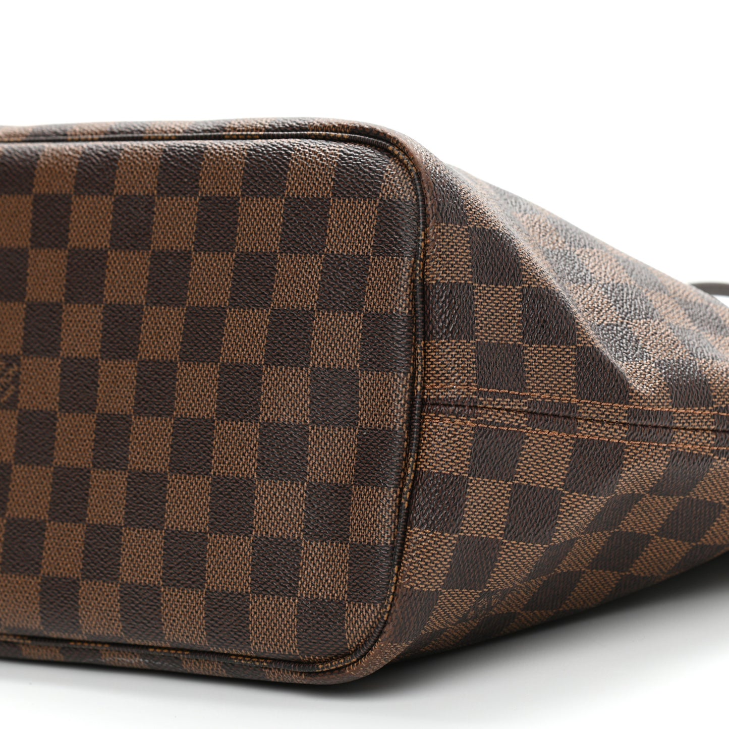 Damier Ebene Neo Neverfull MM Rose Ballerine