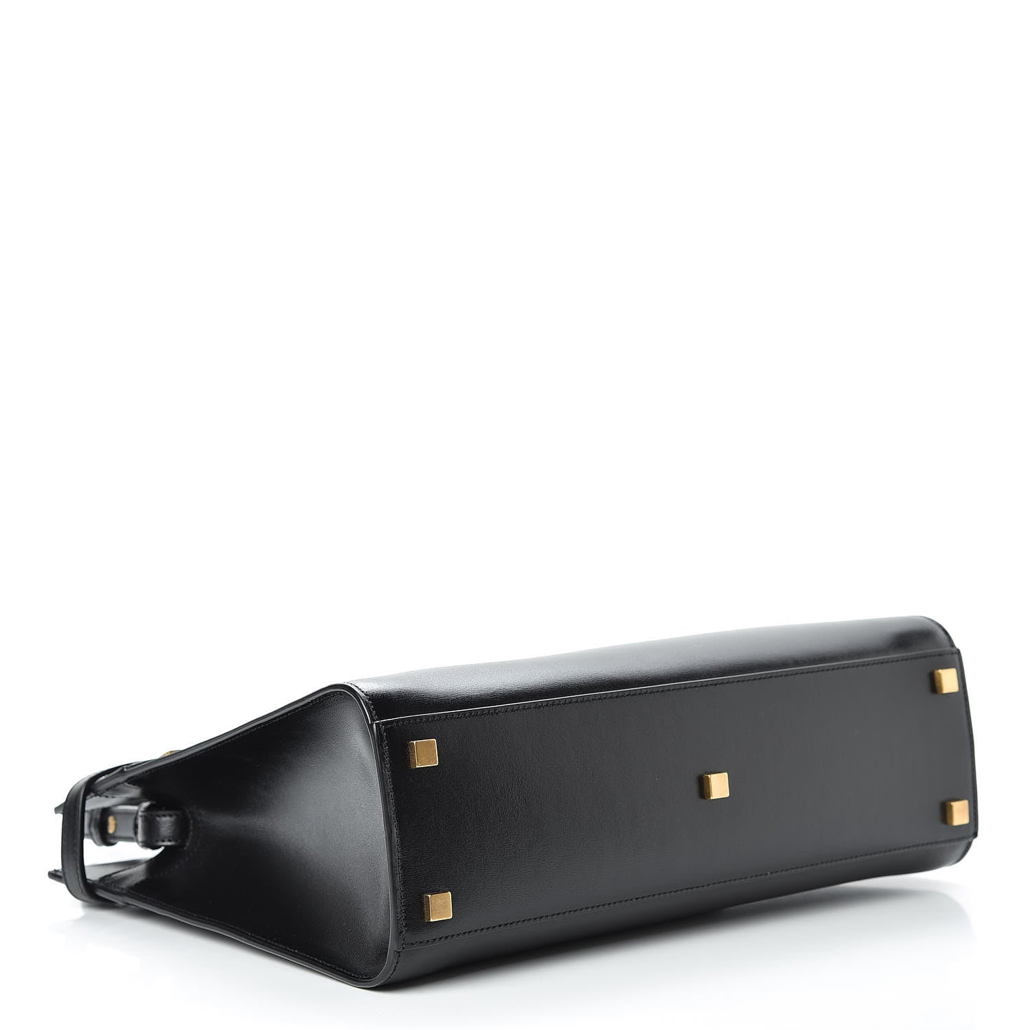 Saint Laurent Calfskin Small Manhattan Shopper Tote Black 5 of 11