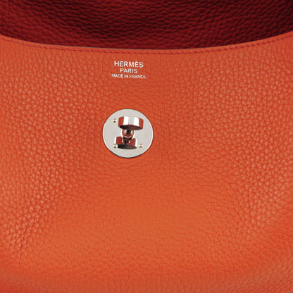 Hermes Taurillon Clemence Lindy 30 Terre Battue 6 of 9