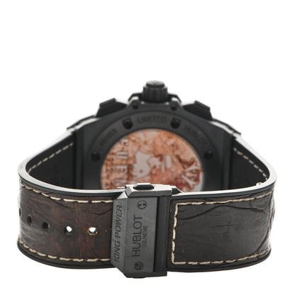 Hublot Ceramic Alligator 48mm Big Bang King Power "Arturo Fuente" Limited Edition Automatic Watch Black 703.CI.3113.HR.OPX12 3 of 5