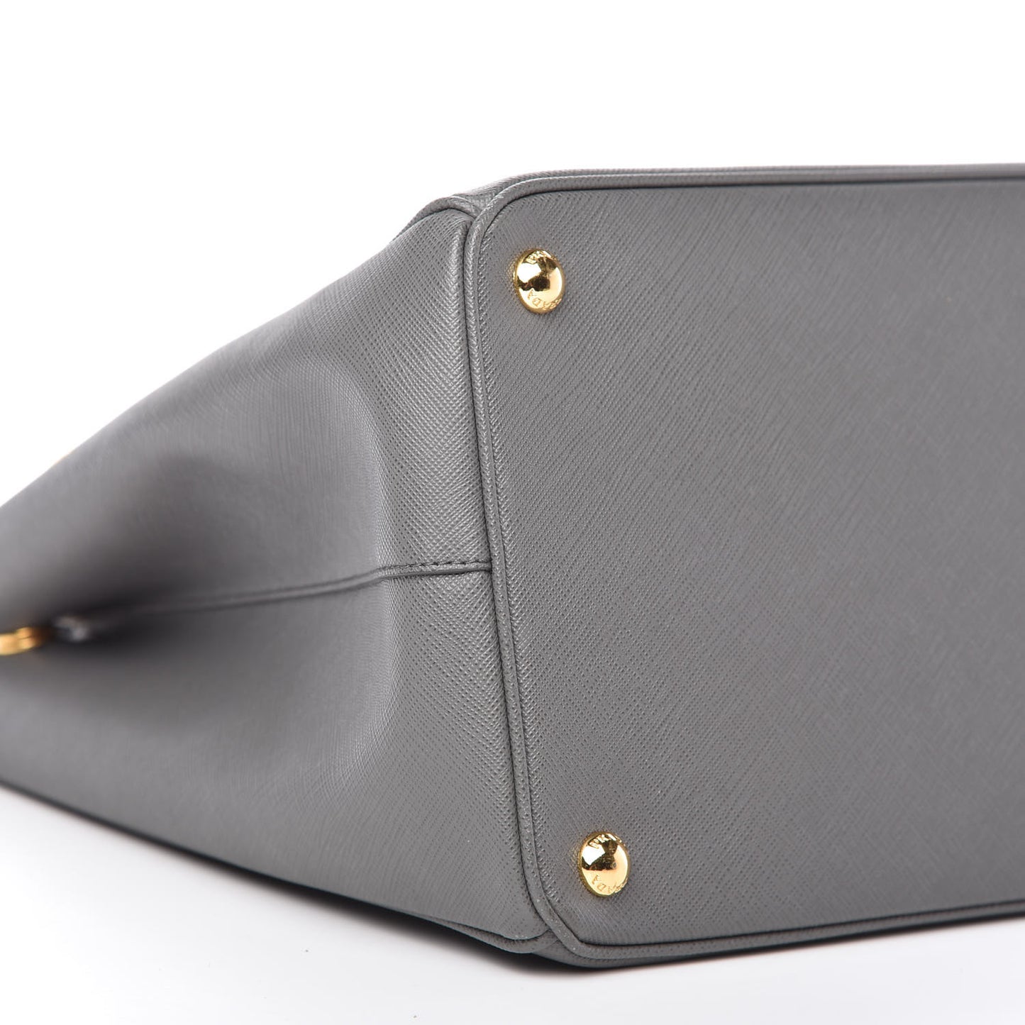Saffiano Lux Large Galleria Double Zip Tote Mercurio