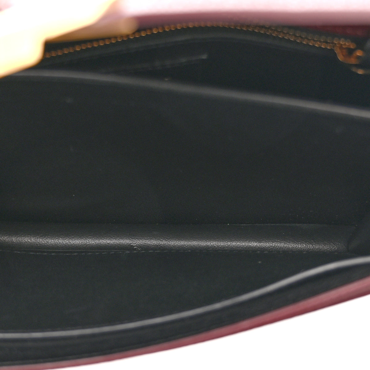 Grain De Poudre Monogram Cassandra Clasp Bag Rouge Legion