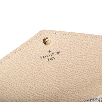 Louis Vuitton Damier Azur Sarah Wallet NM 5 of 8