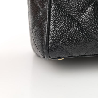Chanel Caviar Quilted Small Bowler Black 14 of 16