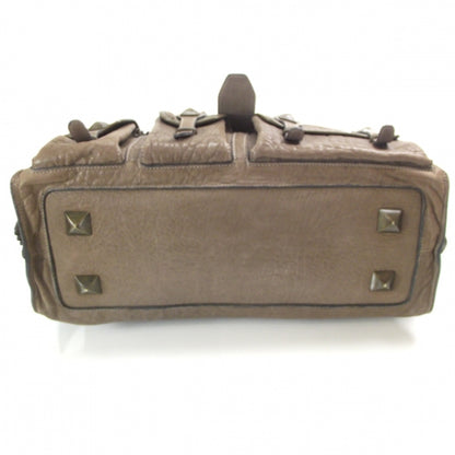 Chloe Leather Elvire Tote Taupe 4 of 15