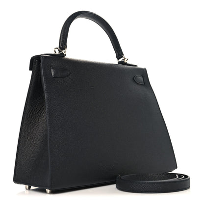 Hermes Epsom Kelly Sellier 28 Black 3 of 13