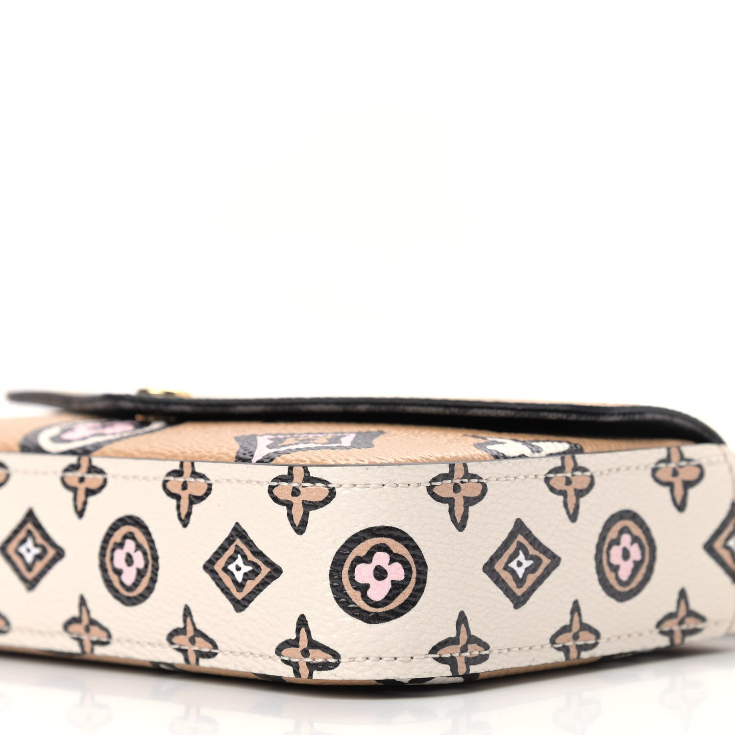 Louis Vuitton Monogram Wild At Heart Felicie Strap & Go Arizona Creme 8 of 8