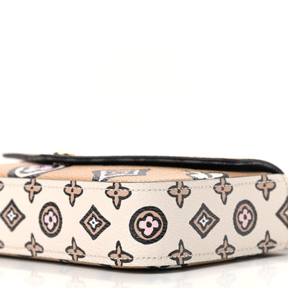 Louis Vuitton Monogram Wild At Heart Felicie Strap & Go Arizona Creme 8 of 8