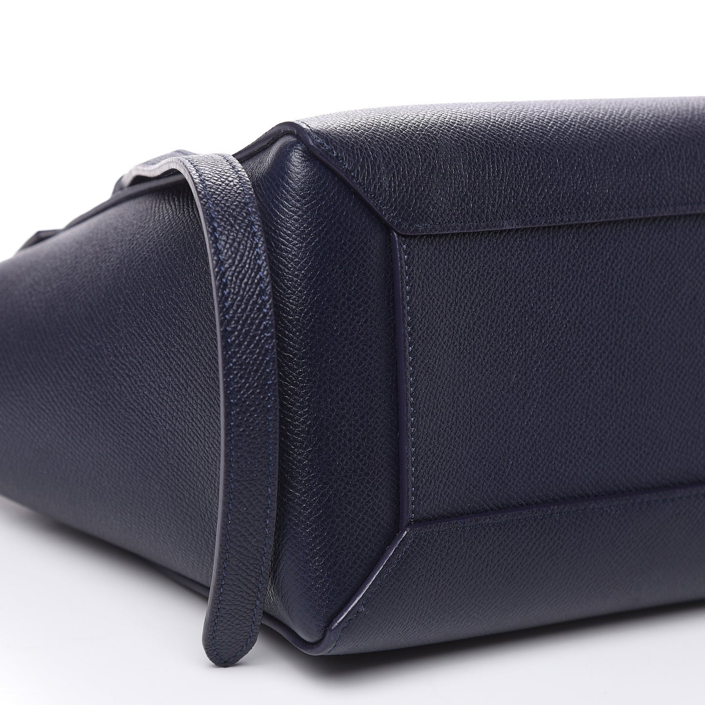 Baby Grained Calfskin Micro Belt Bag Midnight