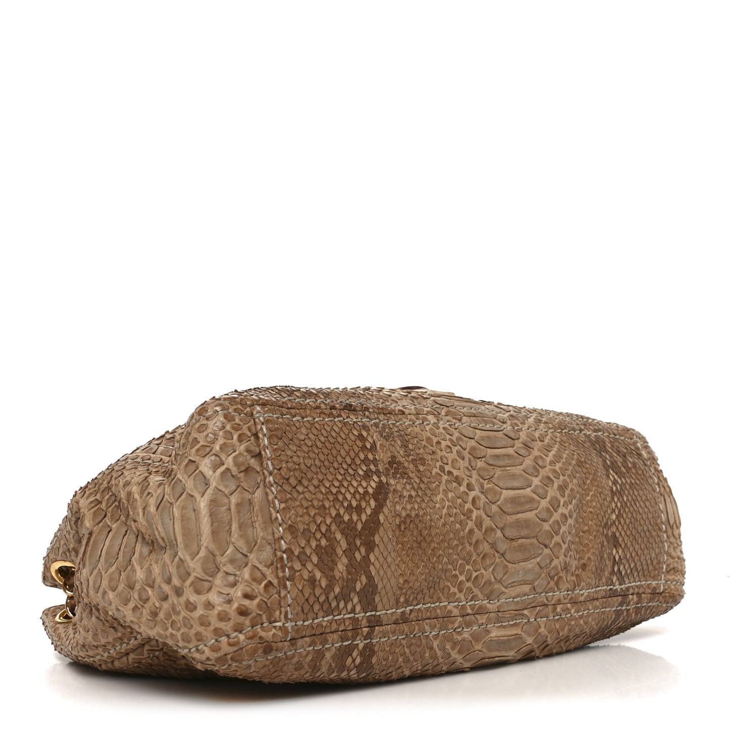 Snakeskin Shoulder Bag Naturale