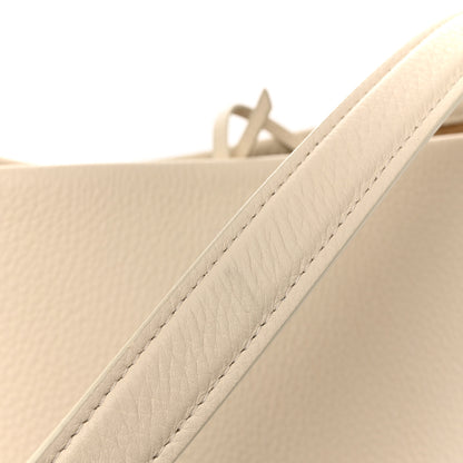 The Row Grained Calfskin Medium N/S Park Tote Ivory 20 of 23