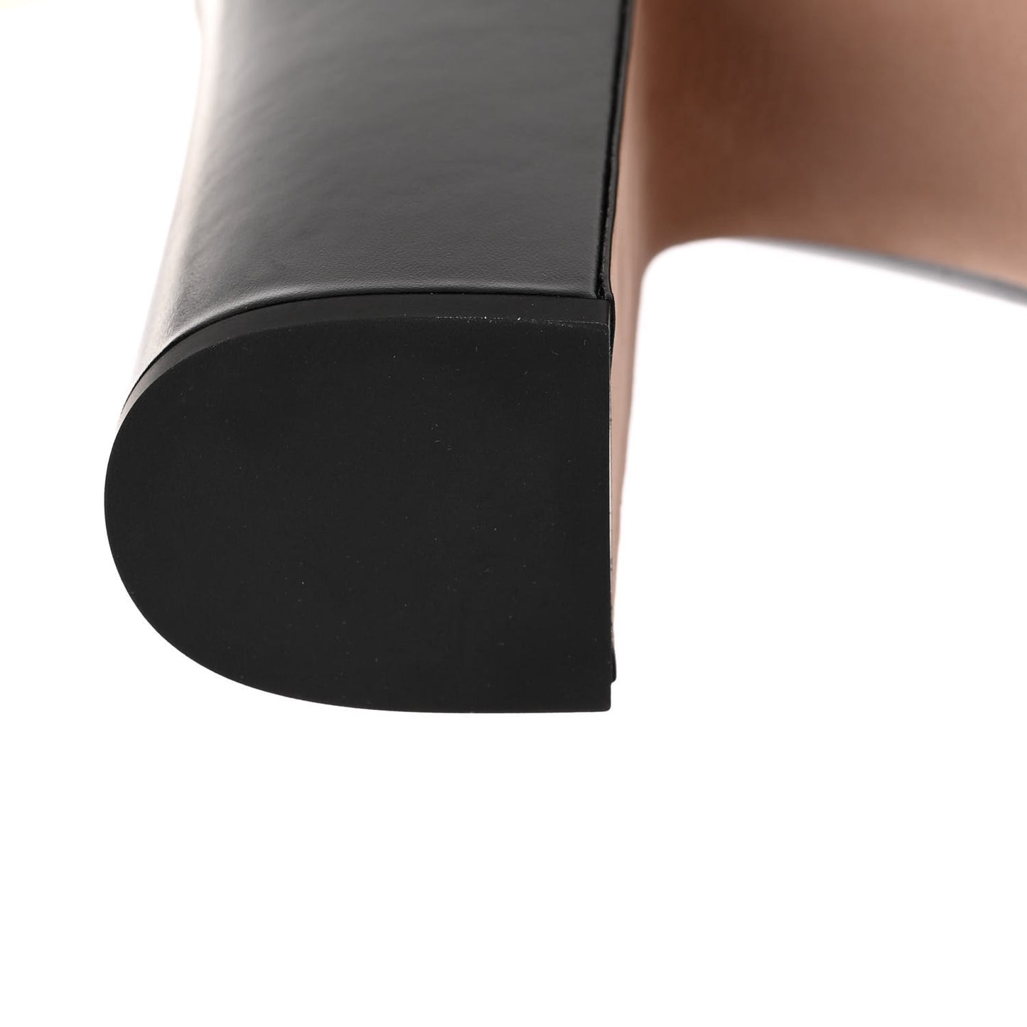 Calfskin Tan-Go Platform 50/120mm Ankle Boots 41 Black