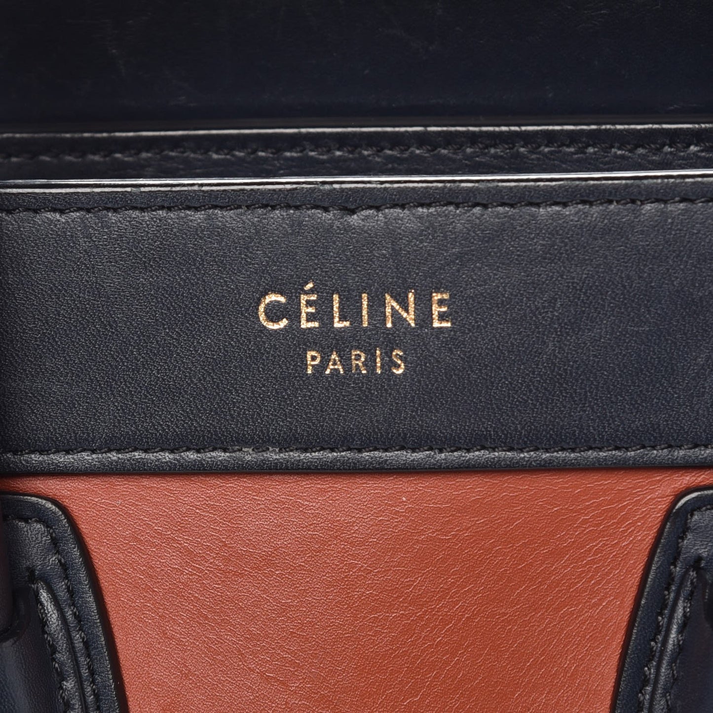 Smooth Calfskin Nano Tri-Color Luggage
