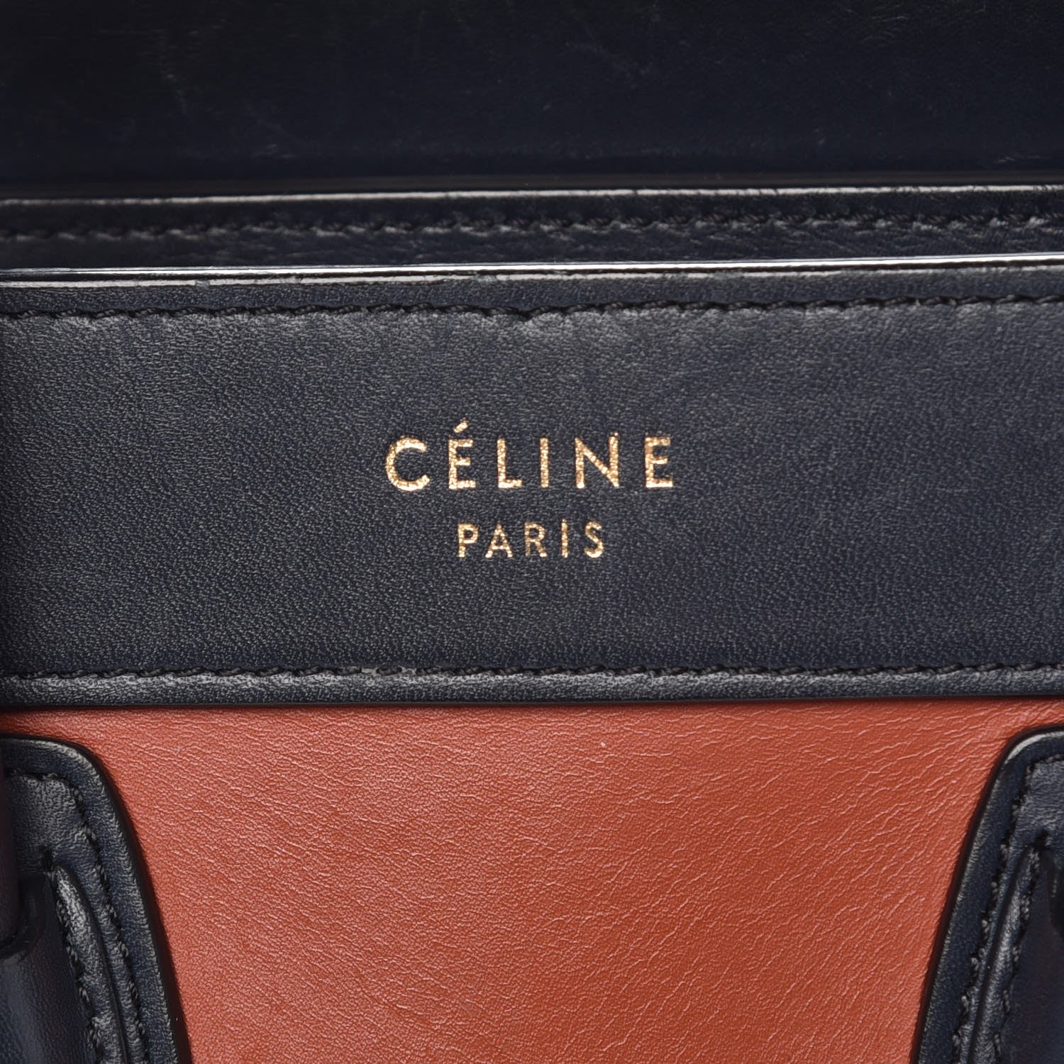 Celine Smooth Calfskin Nano Tri-Color Luggage 10 of 10