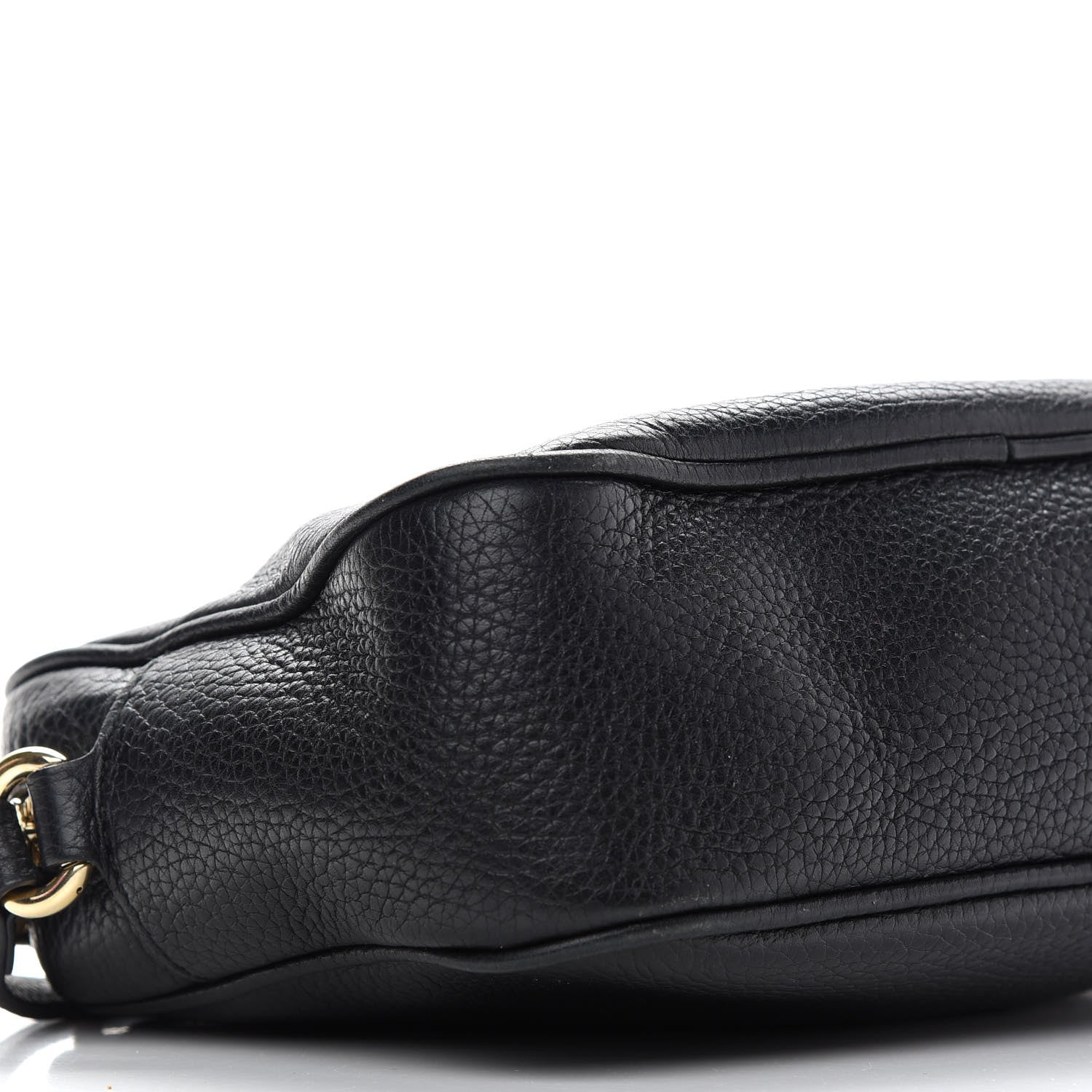 Gucci Pebbled Calfskin Small Soho Disco Bag Black 8 of 12