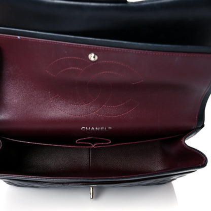 Chanel Lambskin Quilted Jumbo Double Flap Black 5 of 17