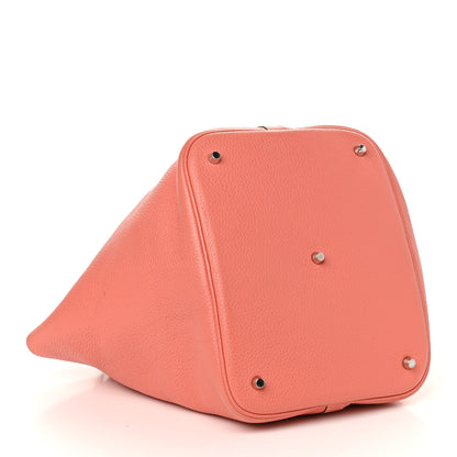 Hermes Taurillon Clemence Picotin 26 GM Crevette 4 of 11