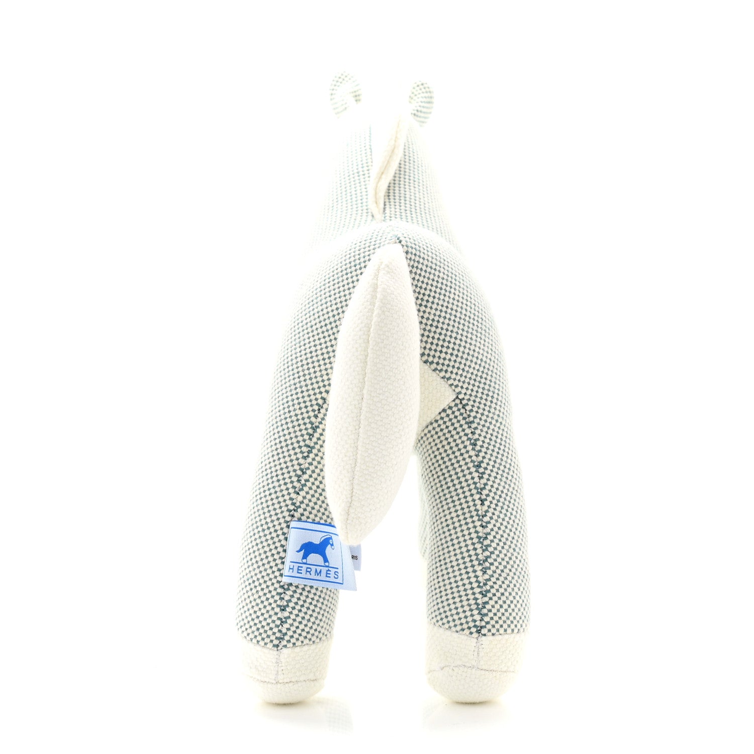 Hermes Cotton Honore Epopee Horse Plush Toy Bleu Nattier 4 of 6