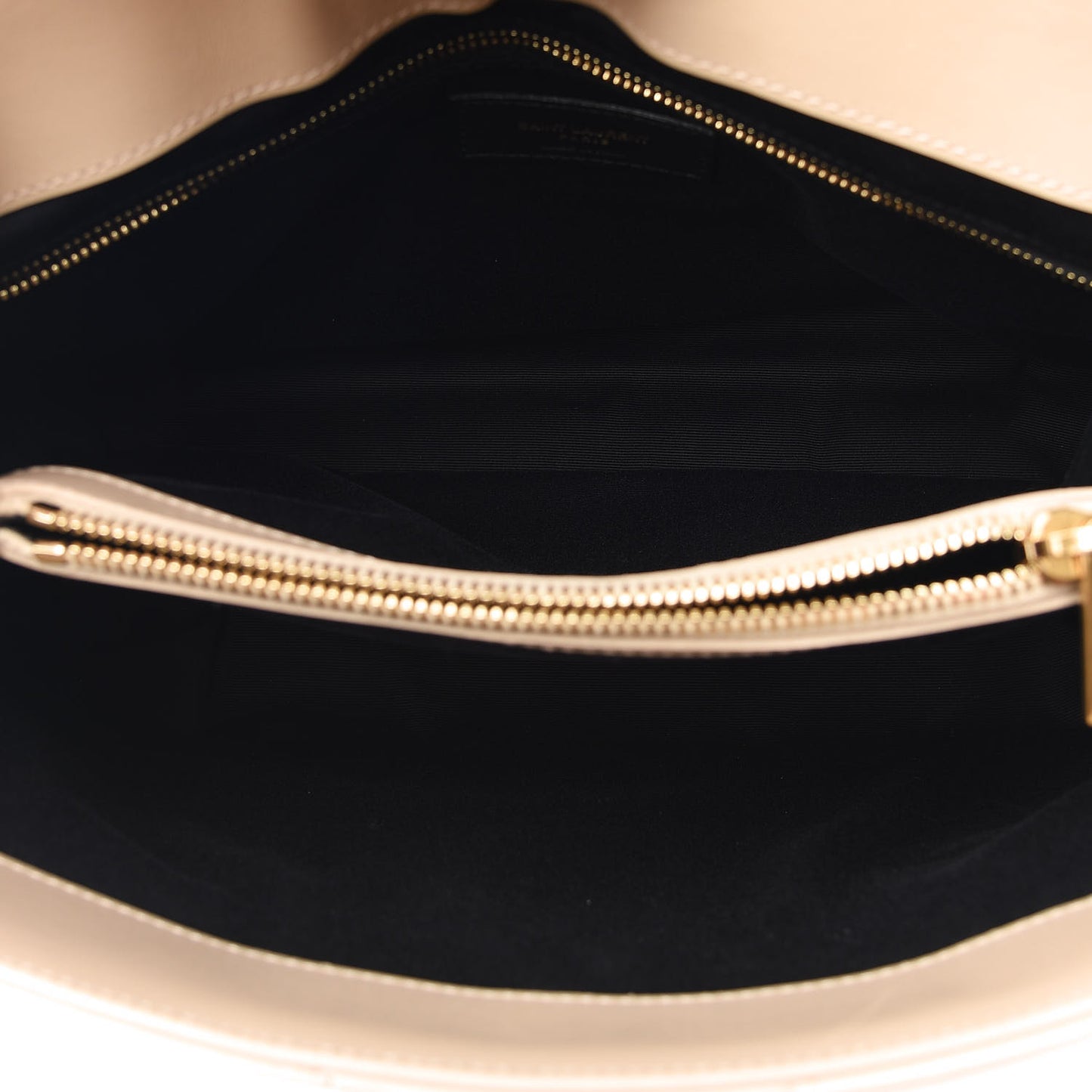Calfskin Y Quilted Monogram Medium Loulou Chain Satchel Nude Powder
