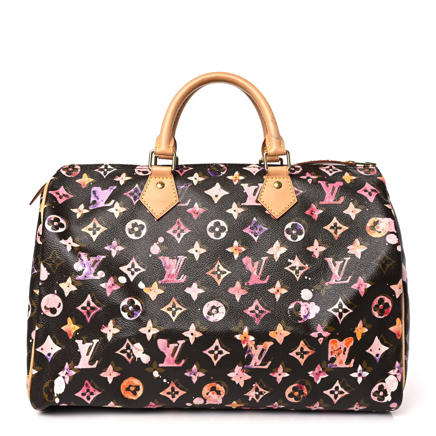 Louis Vuitton Watercolor Aquarelle Speedy 35 Brown 1 of 8