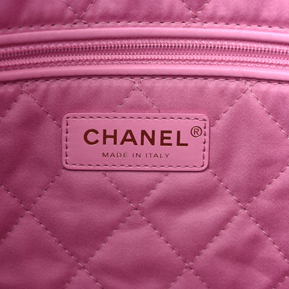 Chanel Shiny Calfskin Quilted Small Chanel 22 Pink 6 of 9