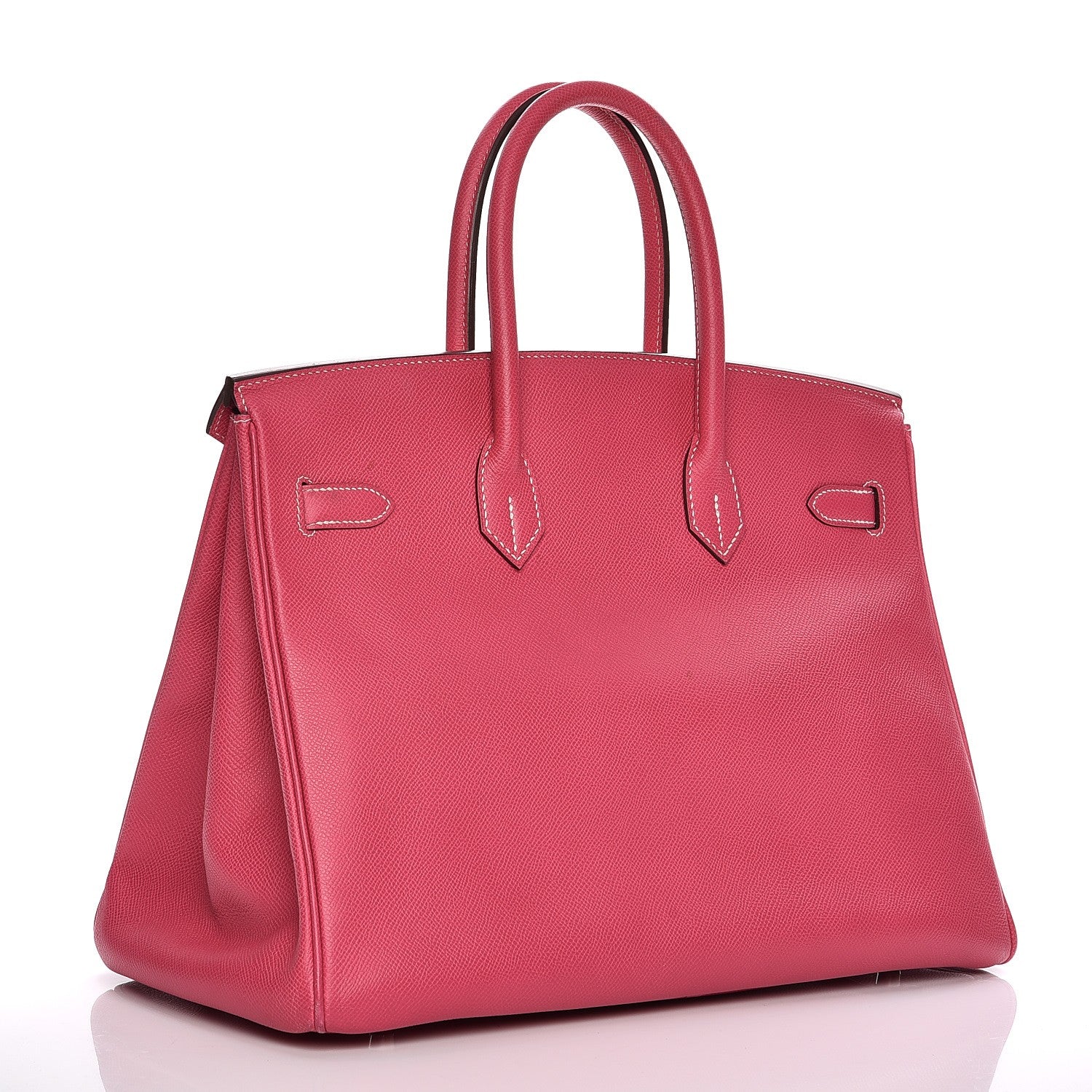 Hermes Epsom Candy Birkin 35 Rose Tyrien Rubis 3 of 41