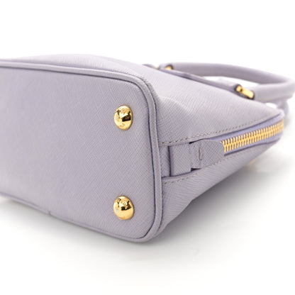Prada Saffiano Lux Mini Promenade Tote Glicine Glicine 10 of 10