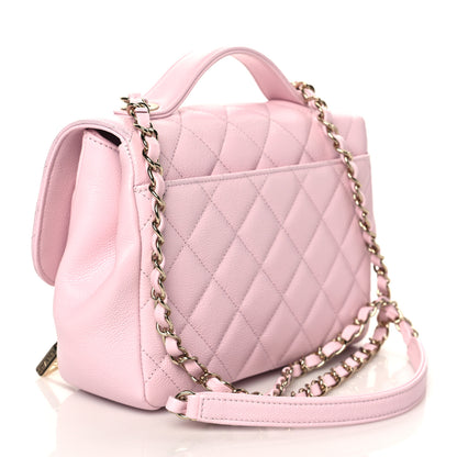 Chanel Caviar Quilted Medium Business Affinity Flap Light Pink 3 of 10