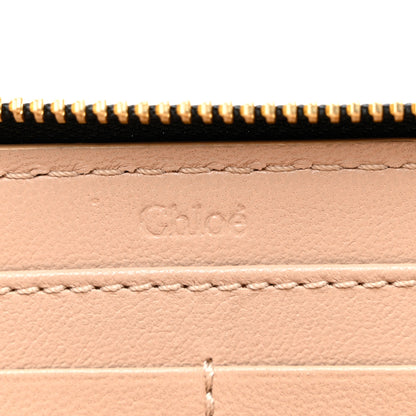 Chloe Grained Calfskin Marcie Long Zip Around Wallet Black 6 of 8