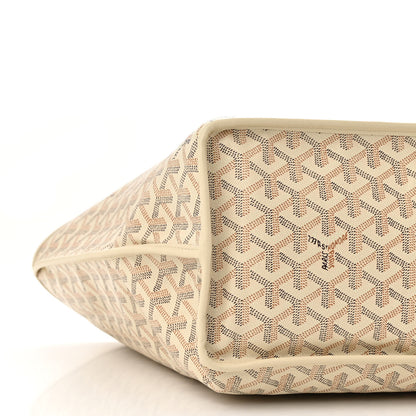 Goyard Goyardine Embroidered Seahorse Reversible Anjou PM Sand 14 of 17