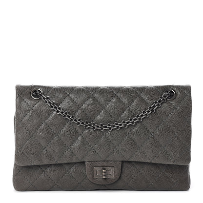 Chanel Caviar Quilted 2.55 Reissue 226 Flap Grey 1 of 8