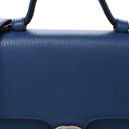 Gucci Dollar Calfskin Interlocking G Top Handle Shoulder Bag Caspian 8 of 11