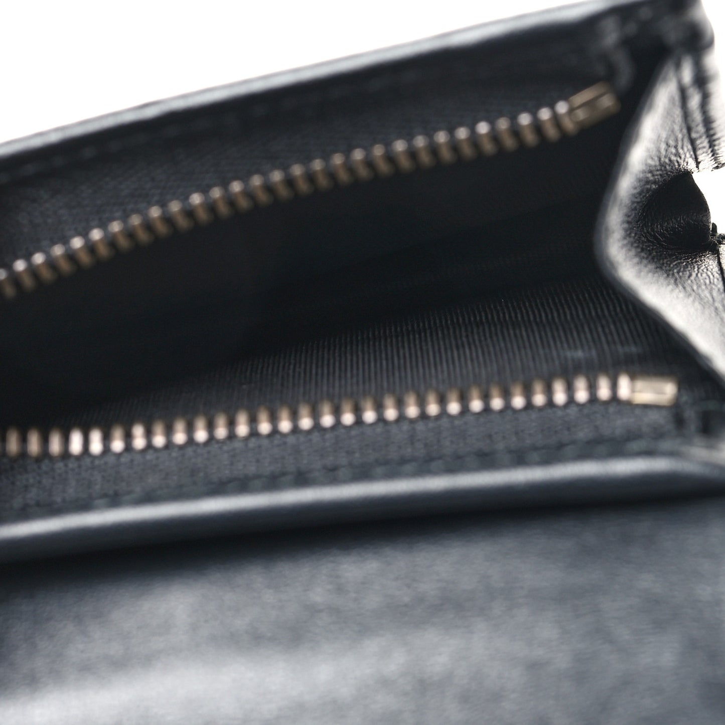 Calfskin Matelasse GG Marmont Card Case Wallet Black