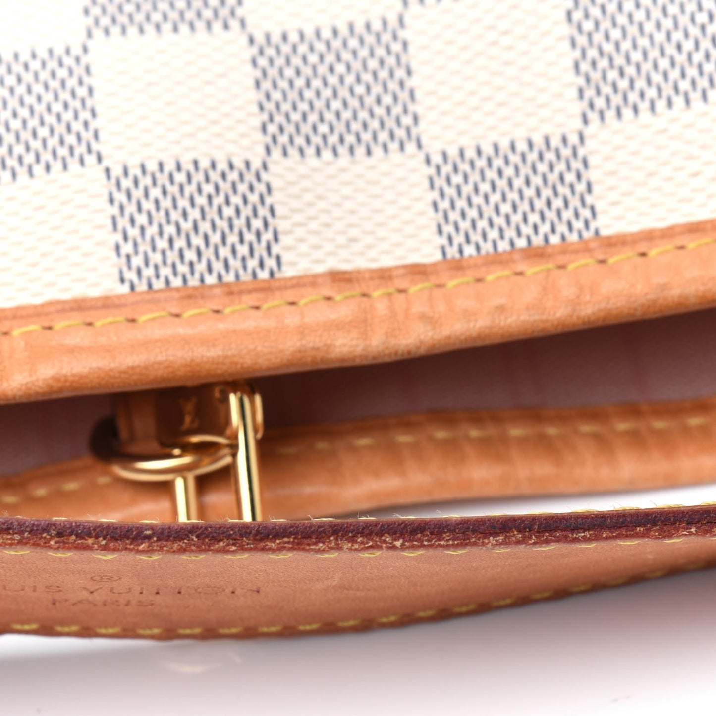 Damier Azur Delightful MM Rose Ballerine
