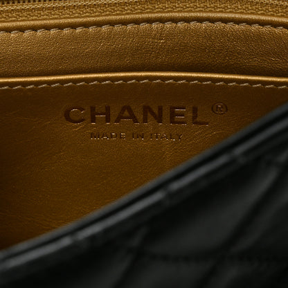 Chanel Lambskin Quilted Mini Pearl Crush Flap Black 6 of 10
