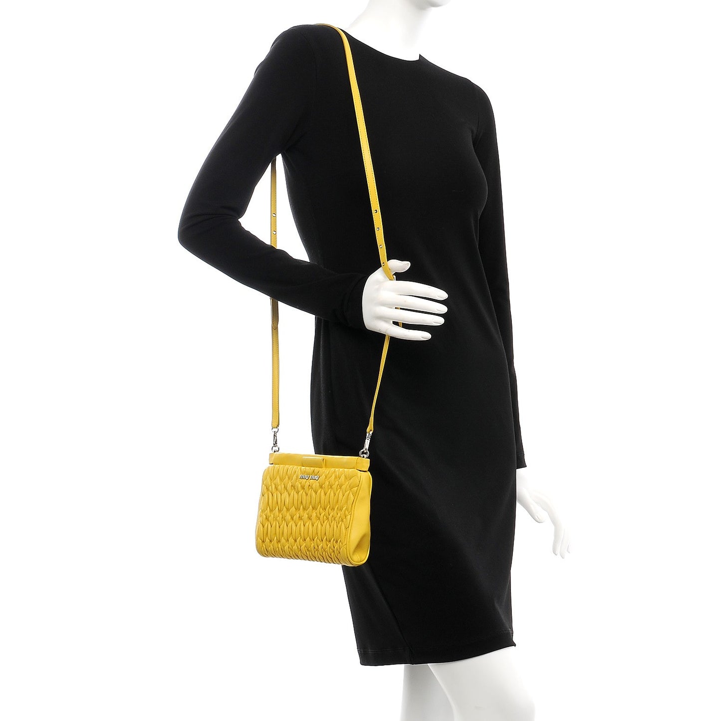 Nappa Matelasse Crystal Crossbody Sole