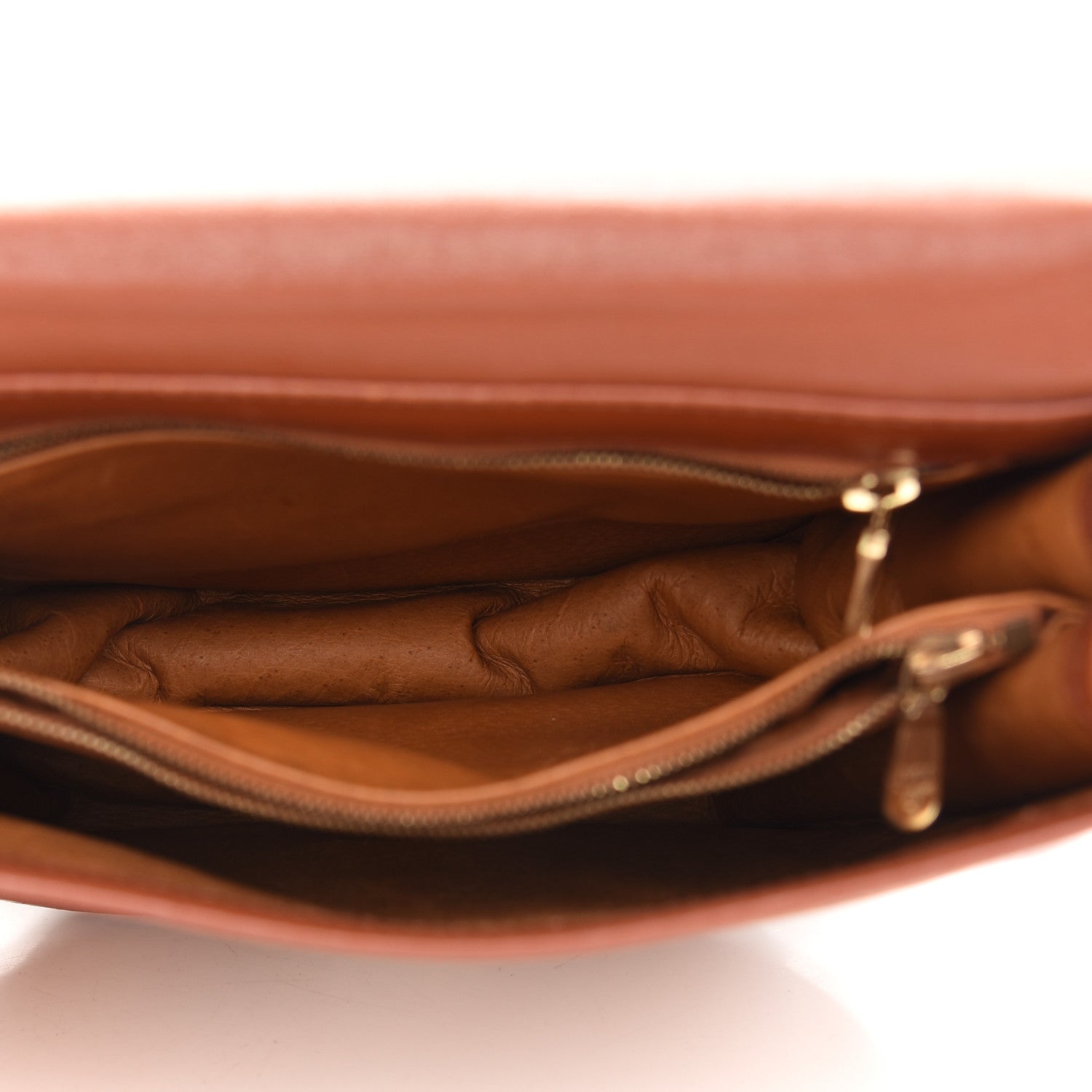 MCM Visetos Small Flap Shoulder Bag Cognac 5 of 12
