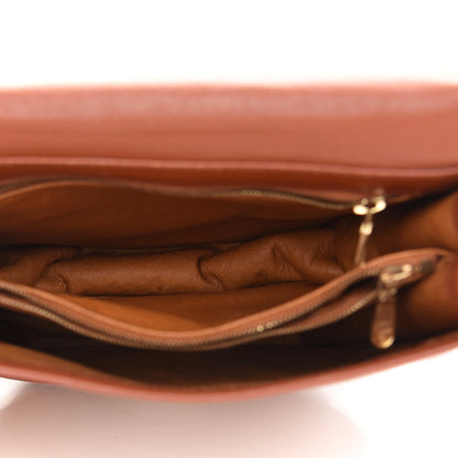 MCM Visetos Small Flap Shoulder Bag Cognac 5 of 12