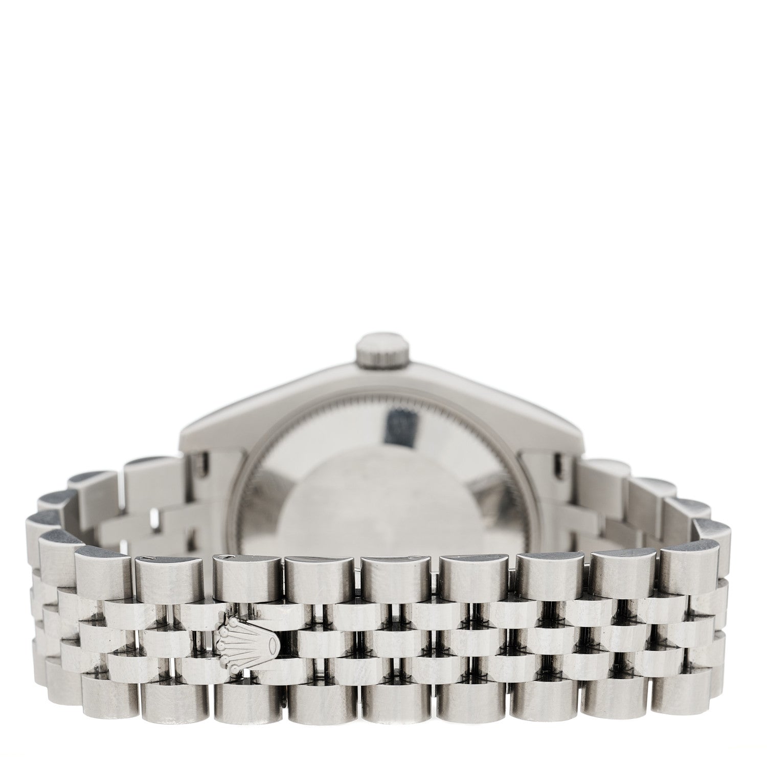 Rolex Stainless Steel 18K White Gold Diamond Mother of Pearl 31mm Oyster Perpetual Datejust Watch 178274 3 of 4
