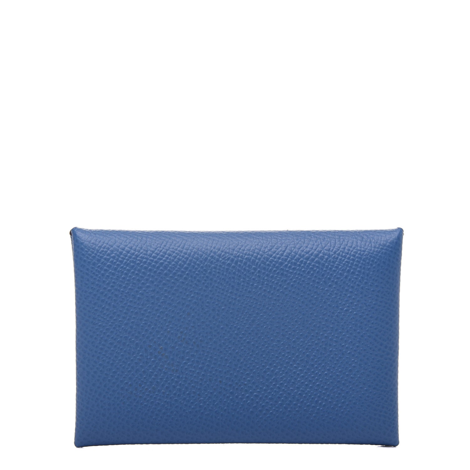 Hermes Epsom Calvi Card Case Deep Bleu 1 of 10