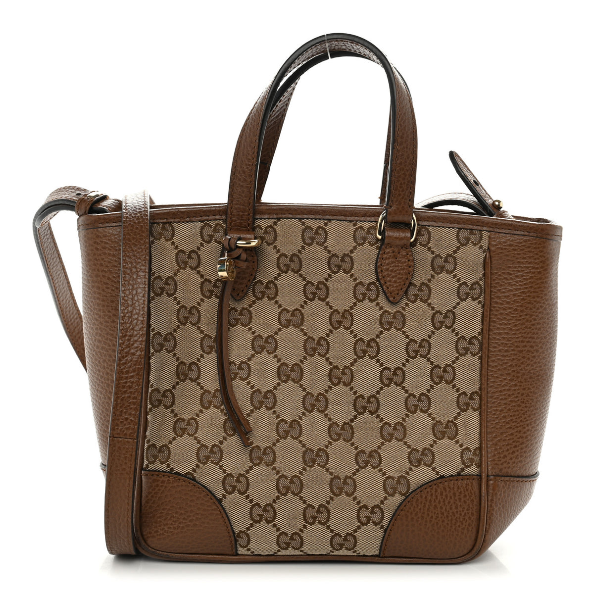 Gucci Monogram Small Bree Tote Beige Tabacco 1 of 10