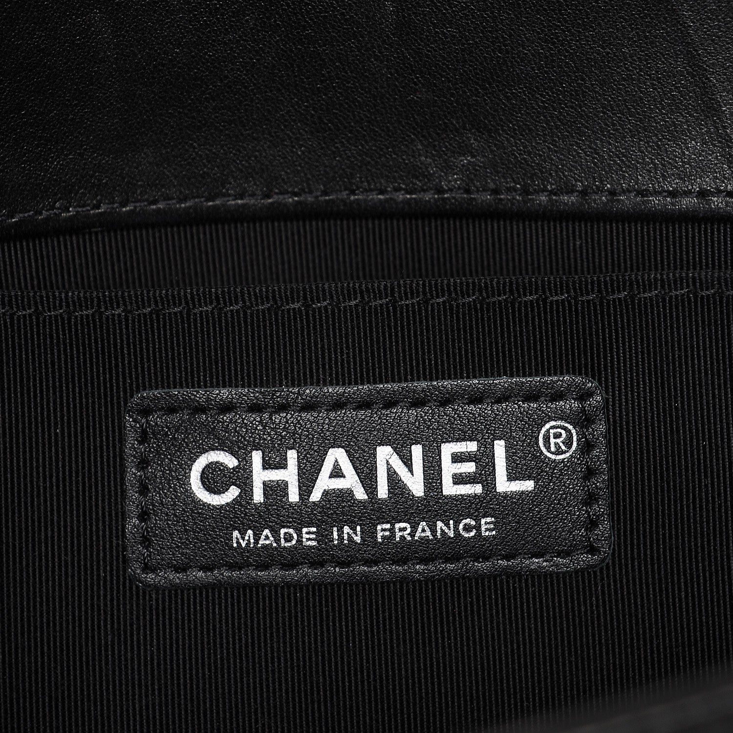 Chanel Lambskin Quilted Medium Boy Flap Black 6 of 8