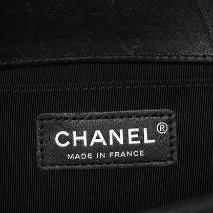 Chanel Lambskin Quilted Medium Boy Flap Black 6 of 8
