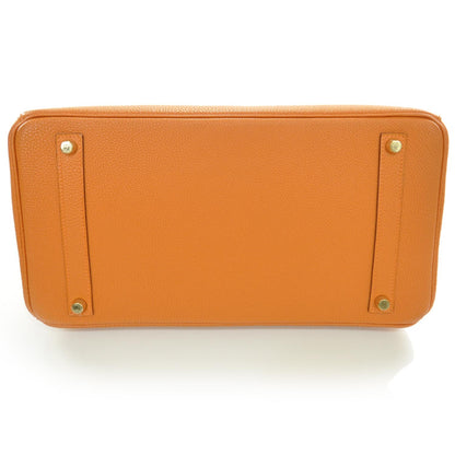 Hermes Togo Birkin 35 Orange 4 of 9