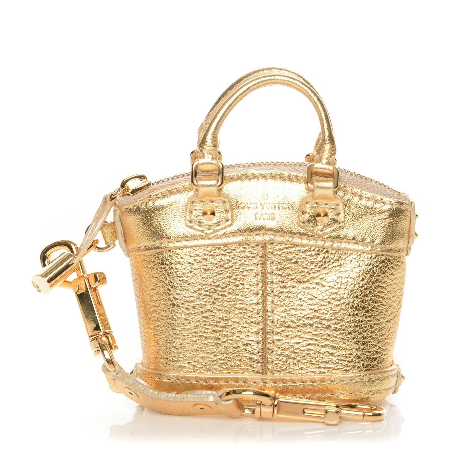 Suhali Mini Lockit Bag Charm Gold
