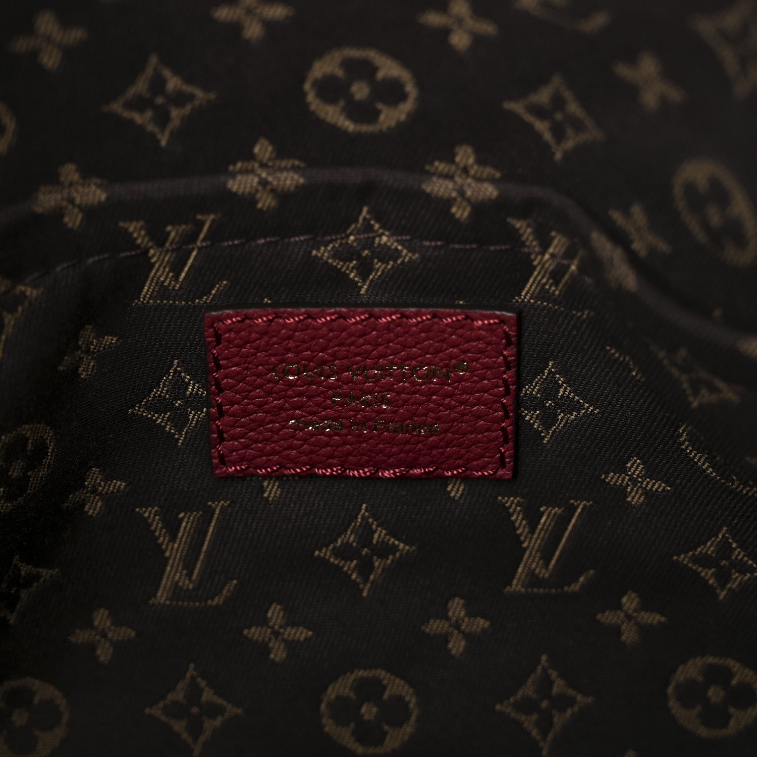 Louis Vuitton Calfskin Monogram Express MM Carmin Red 1841747