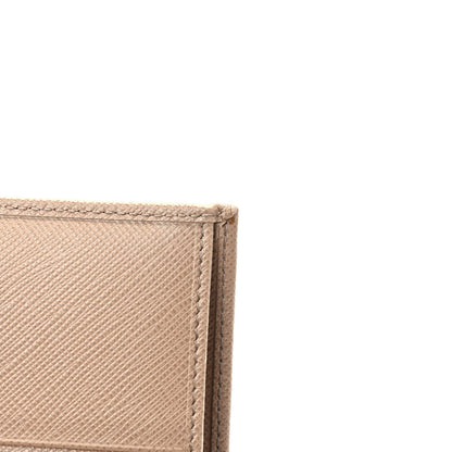 Prada Saffiano Metal Bi-Fold Wallet Cammeo 8 of 8