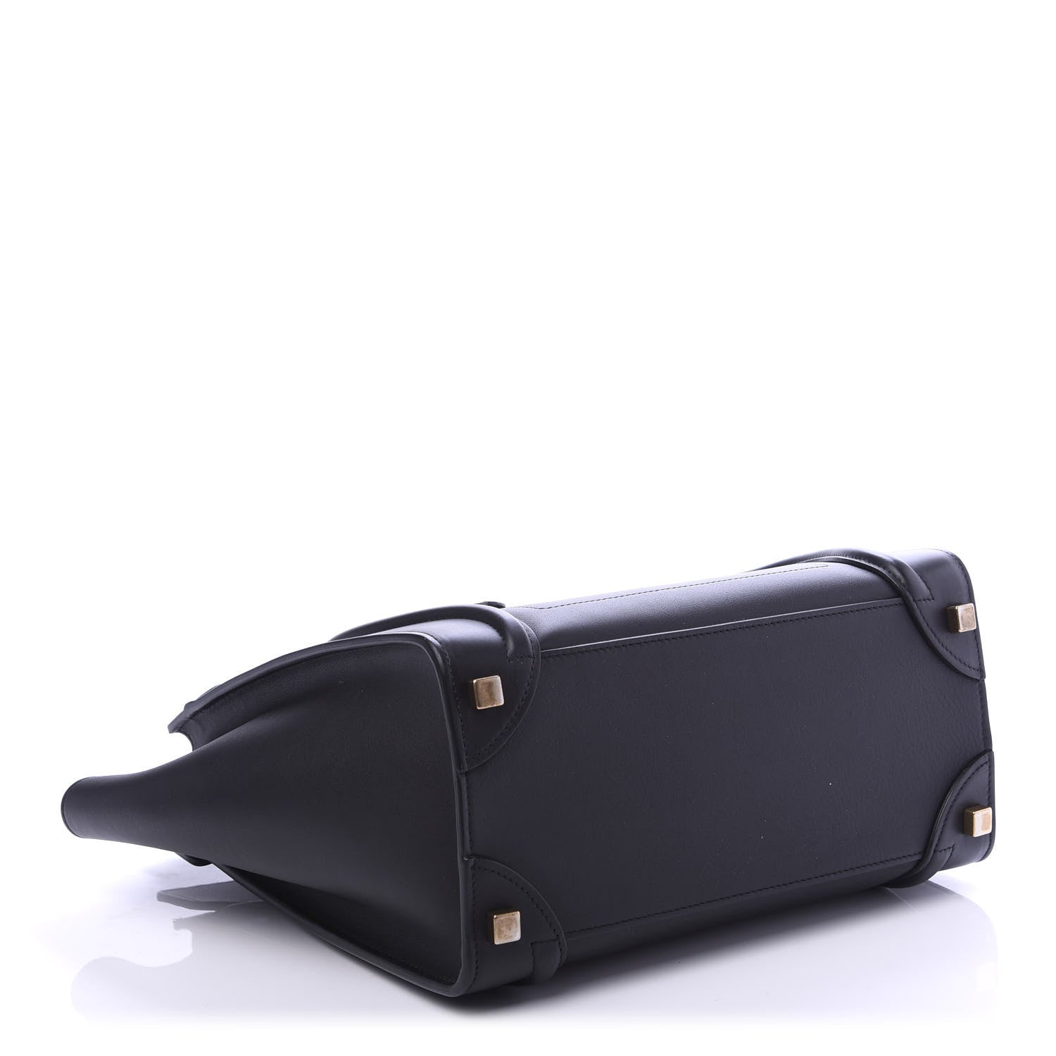 Celine Smooth Calfskin Micro Luggage Black 4 of 9