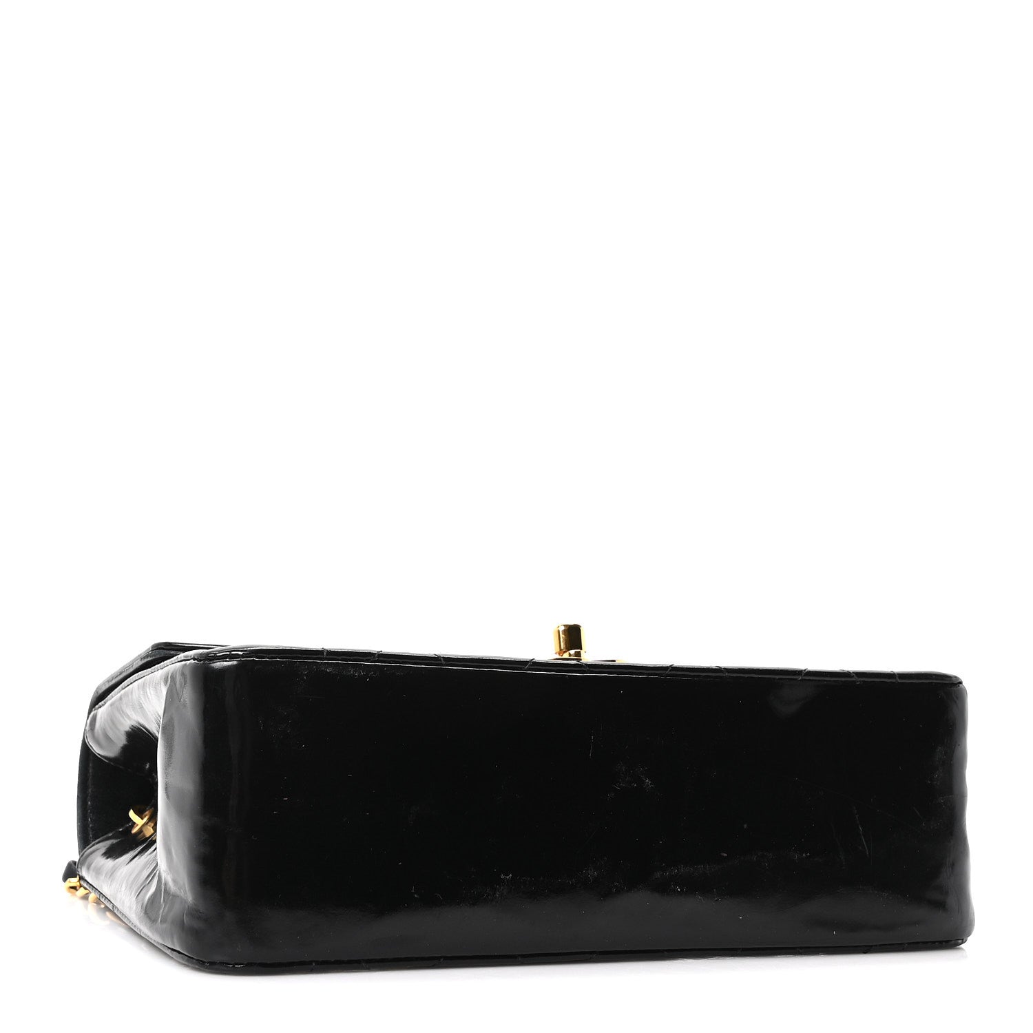 Chanel Patent Quilted Small Diana Flap Black 4 of 10